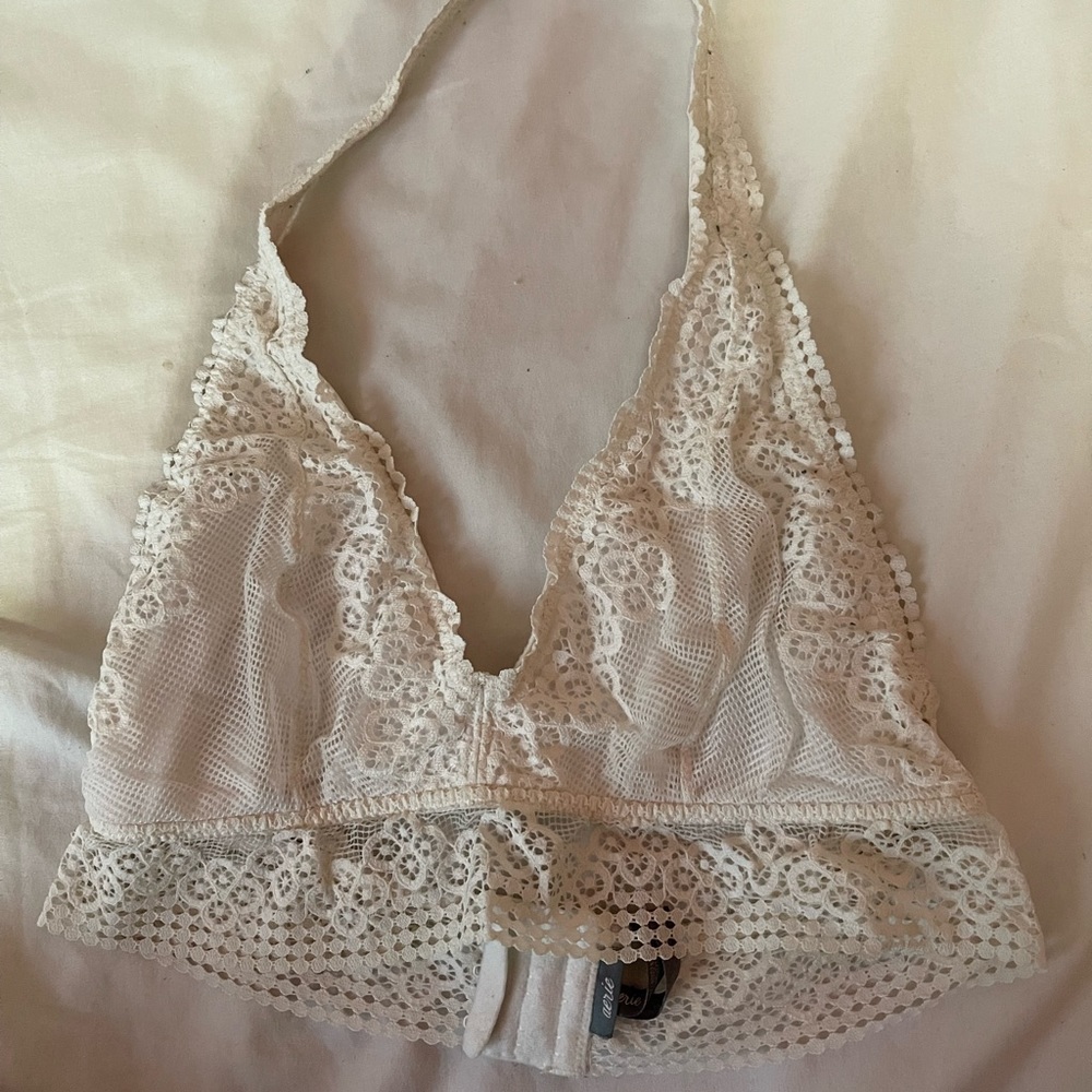 White aerie bralette